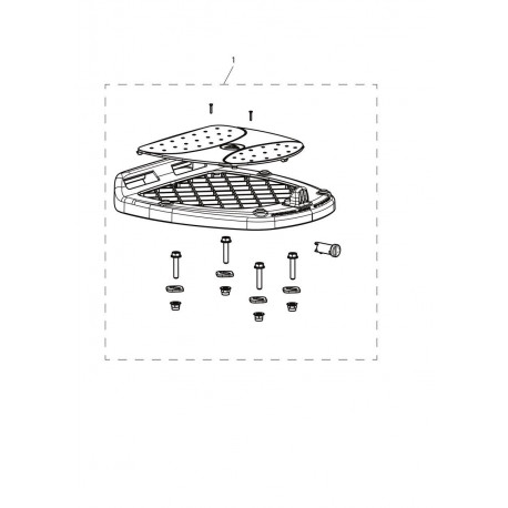 MOUNTING KIT  TOP BOX