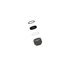 KIT FORK OIL SEAL SKF BLK