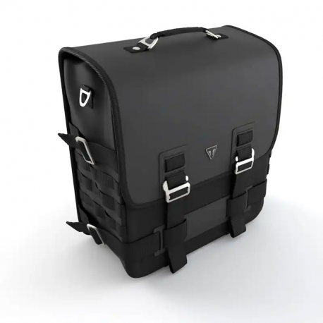 Sacoche pannier nylon 30l noir