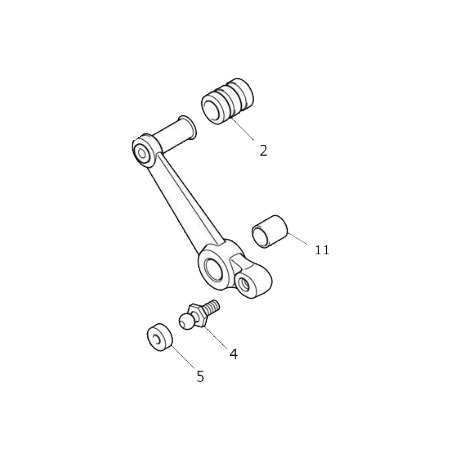 GEARCHANGE  PEDAL  ASSY